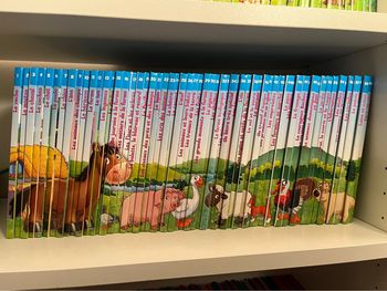 Collection de livres pour enfants sur les animaux de la ferme altaya