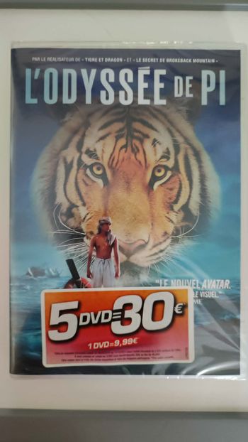 L'Odyssée de Pi DVD Neuf sous blister