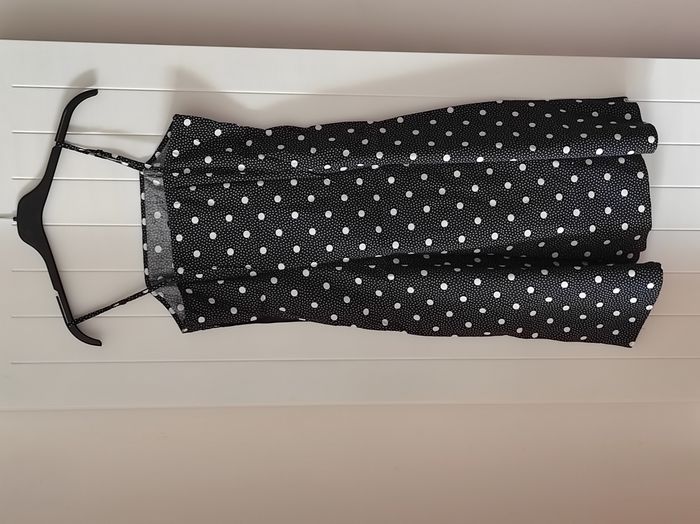 Robe sans manches à pois – Taille 38 – Très bon état - photo numéro 2