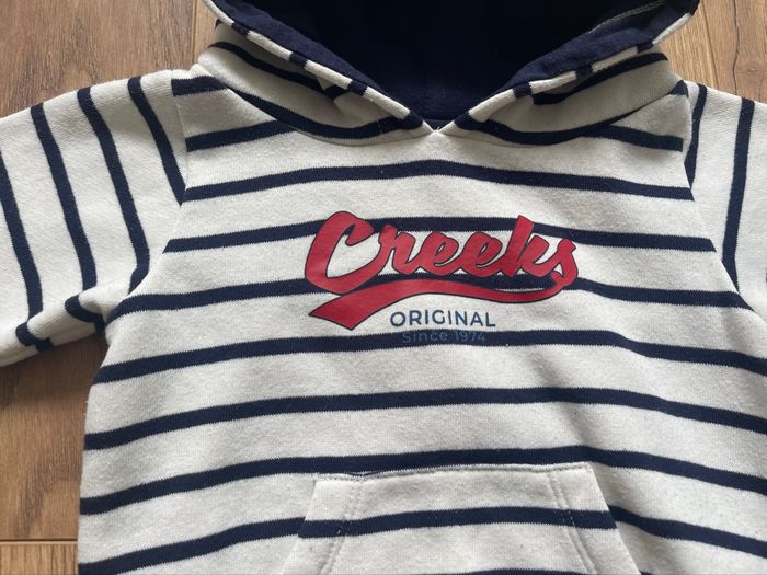 Sweat-shirt creeks taille 9 mois - photo numéro 2