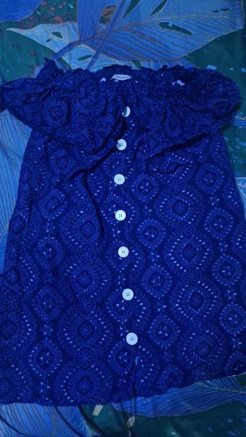 Haut crochet sans manche 