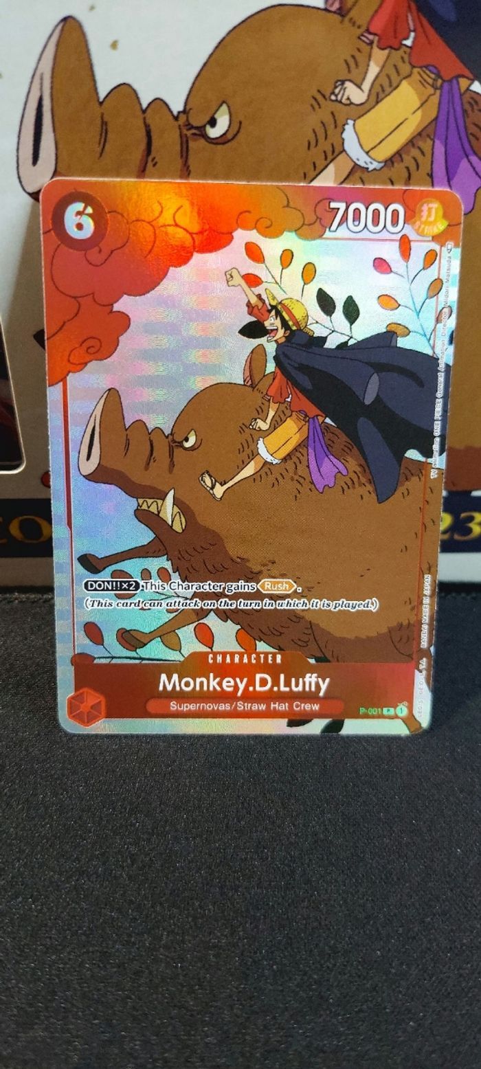 Monkey.D.Luffy - P-001 - GC01 Alt Art Parallel Promo
