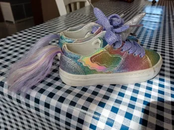 Sneakers licorne à paillettes Conguitos taille 25
