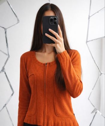 Cardigan Orange Cesaro Due 