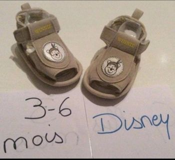 Sandalettes Disney marron clair