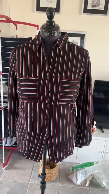 Chemise à carreaux