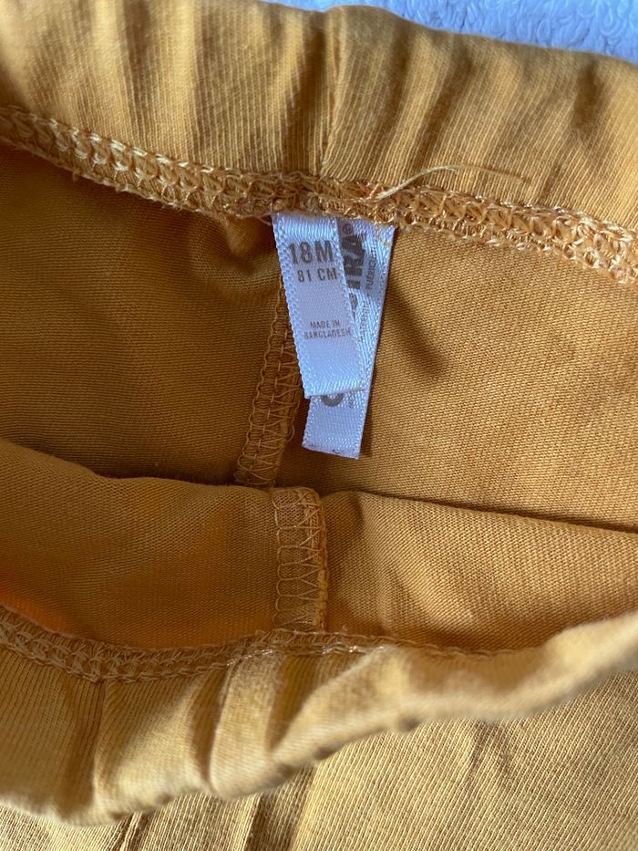 Legging moutarde 18 mois - photo numéro 2