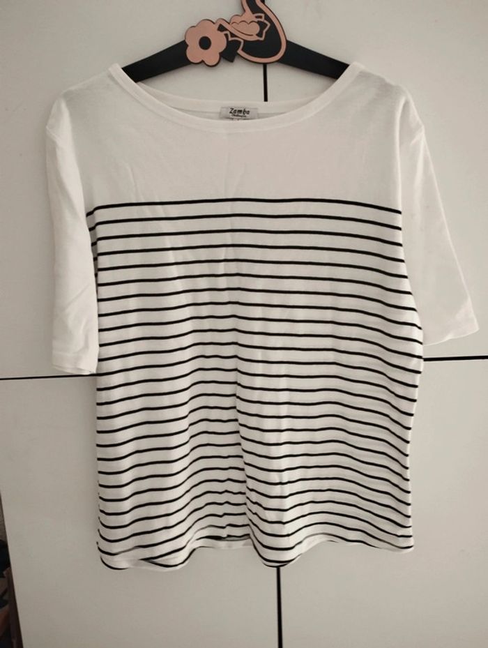 Haut femme marin demi-saison zumba XL