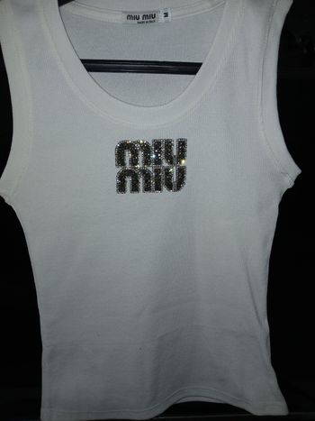 Top femme diamant noir 