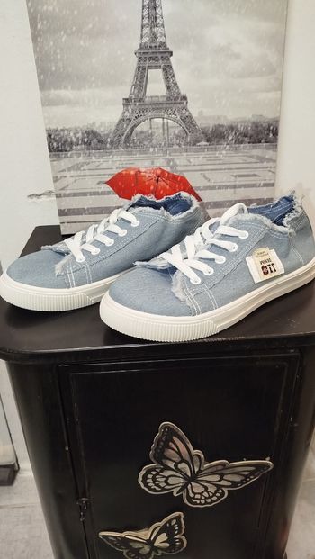 Baskets en jean neuves