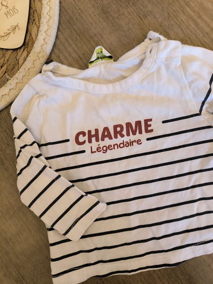 T-shirt 3 mois - photo numéro 2