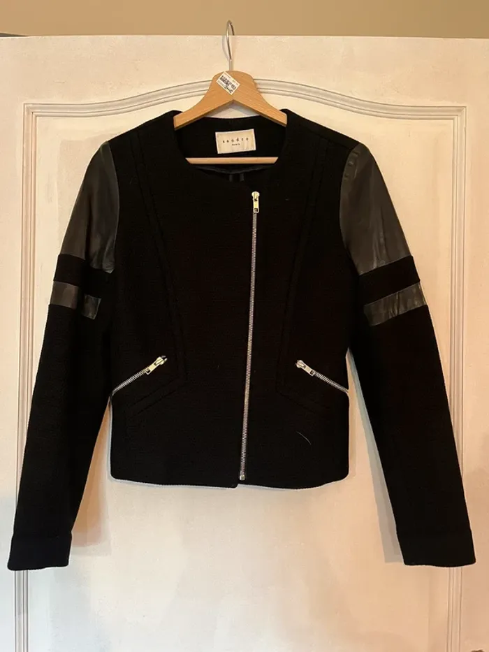 Veste noire Sandro