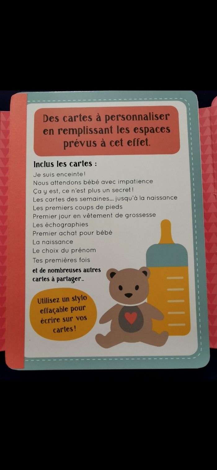 CARTES SOUVENIRS EN ATTENDANT BÉBÉ - photo numéro 4