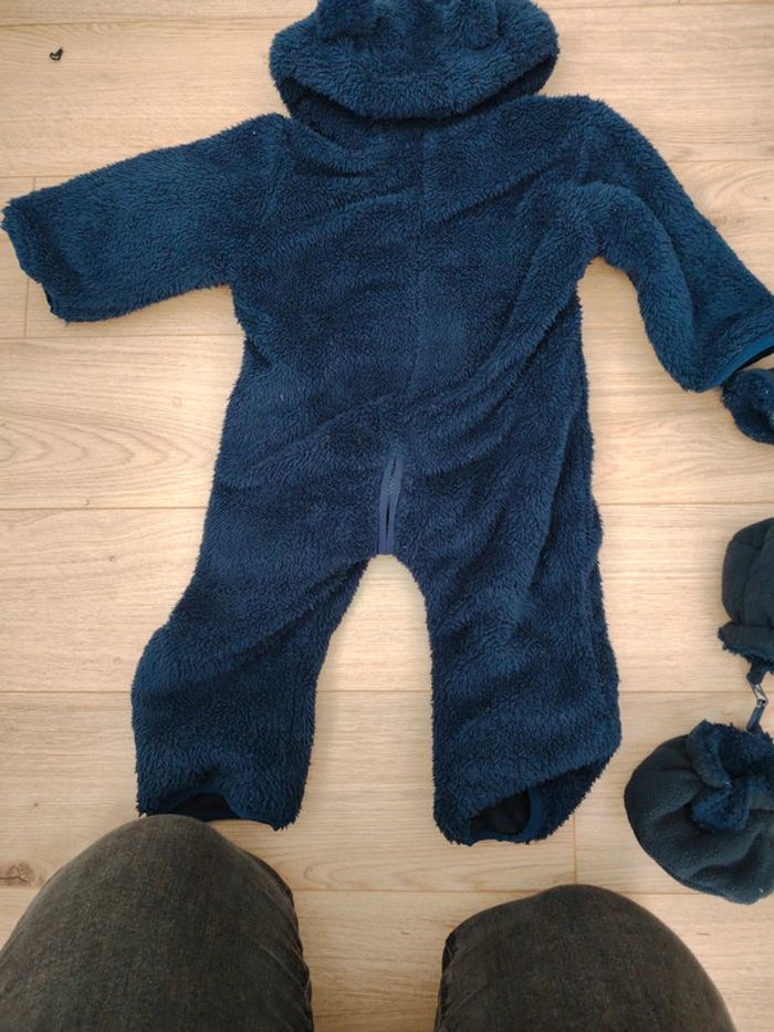 Combinaison réversible douce vertbaudet 12 mois - photo numéro 4