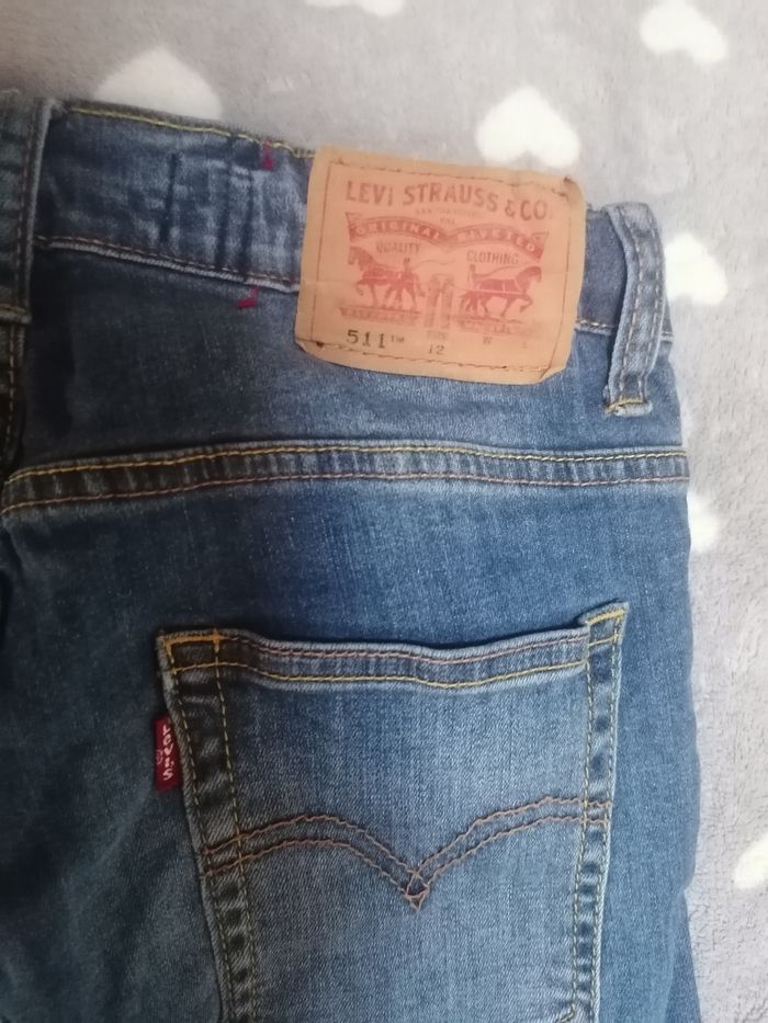 Pantalon jeans stretch Levi's 511 🩵  garçon 12 ans - photo numéro 5