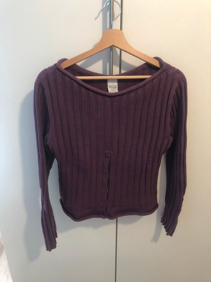 Pull violet - photo numéro 3