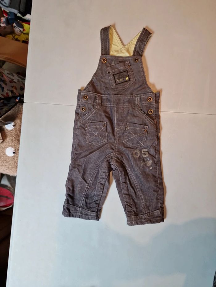 Ensemble salopette + tee-shirt manches longues - photo numéro 3