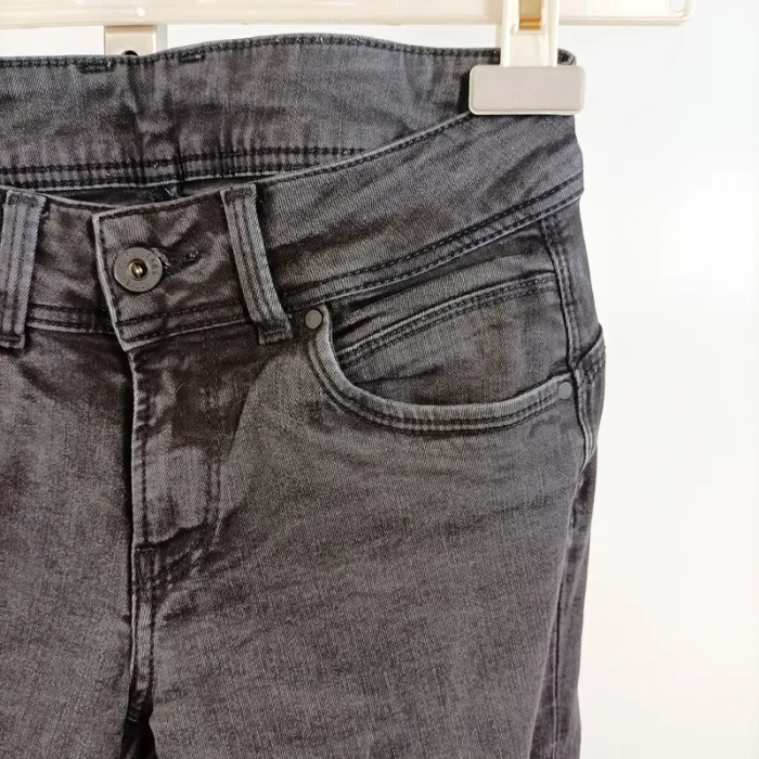 Jean slim gris foncé Pepe Jeans modèle New Brooke taille 38 W10 A1486 - photo numéro 4
