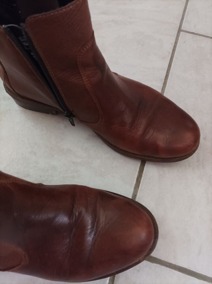 Bottines cuir - photo numéro 4