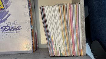 Lot de feuilles Diddl