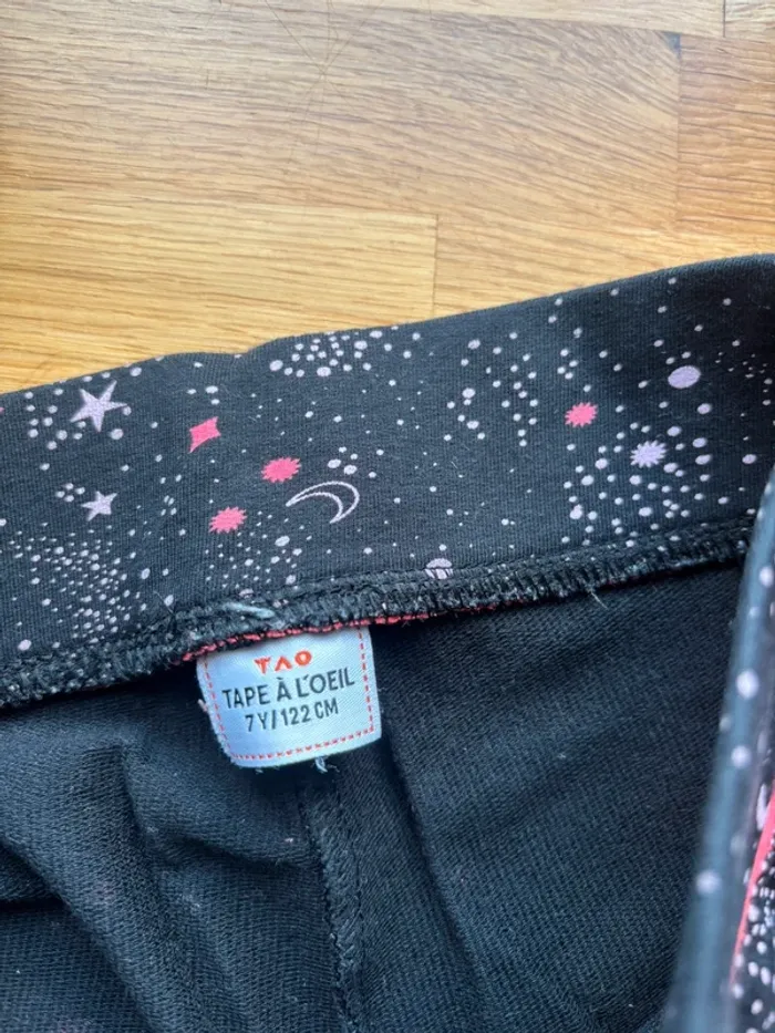 Legging tape à l’œil 7 ans fille - photo numéro 2