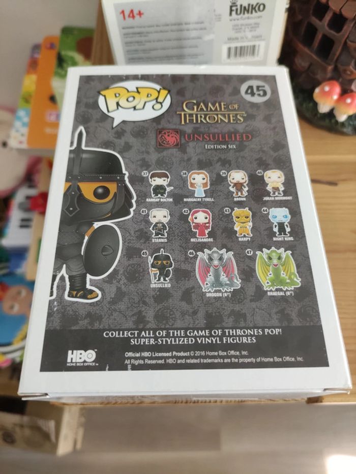Figurine Pop Game of Thrones Unsullied 45 - photo numéro 2