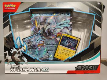 Lot des 3 cartes promo - coffret pokémon Kyurem noir ex FR