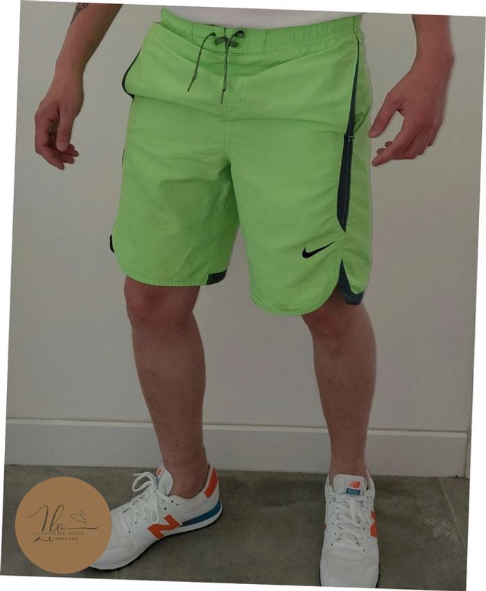 Short de bain nike vert