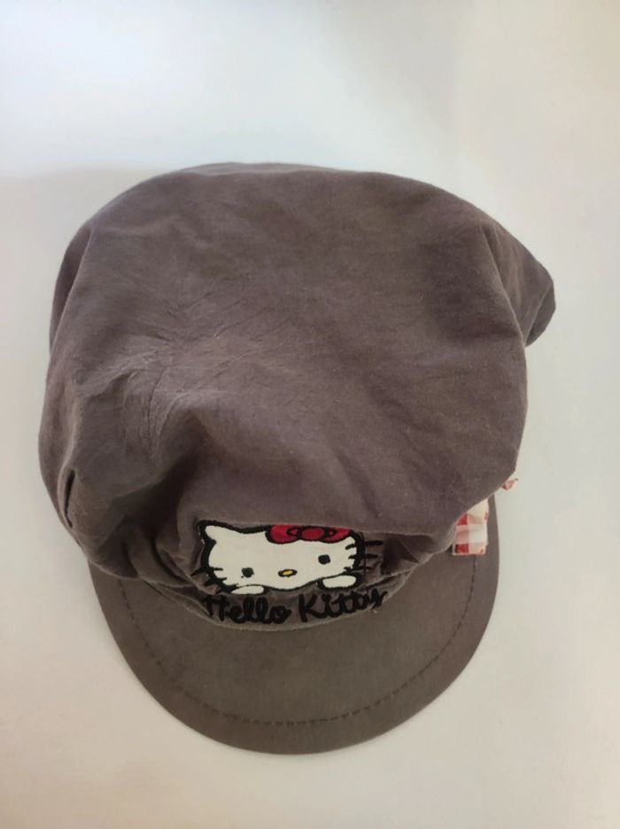 Casquette grise Hello Kitty Sanrio - photo numéro 8