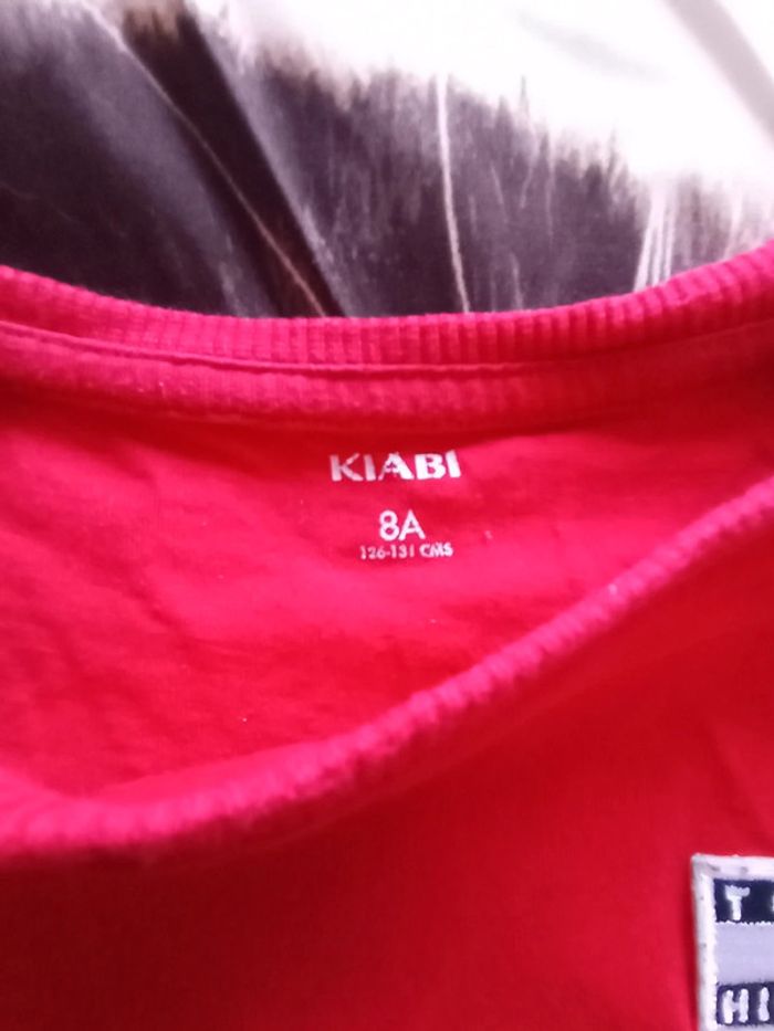 Lot de 2 tee shirts ml 8 ans kiabi - photo numéro 2