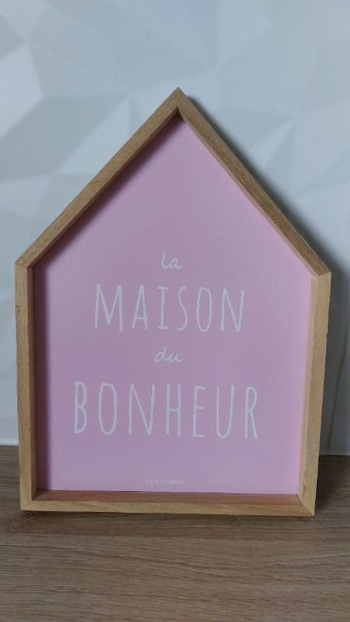 Cadre la maison du bonheur