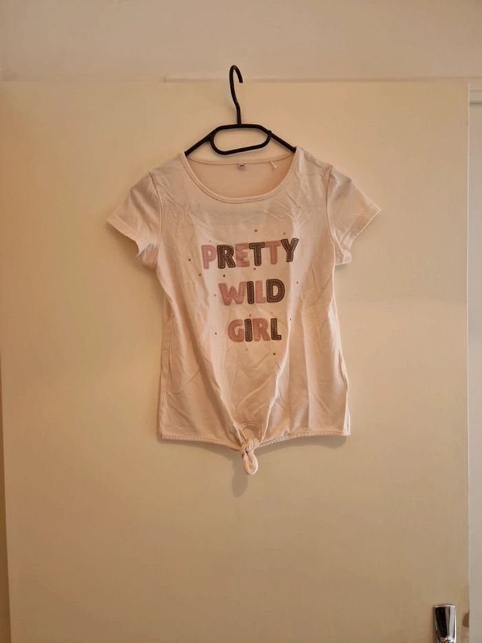 Tee-shirt manches courtes fille