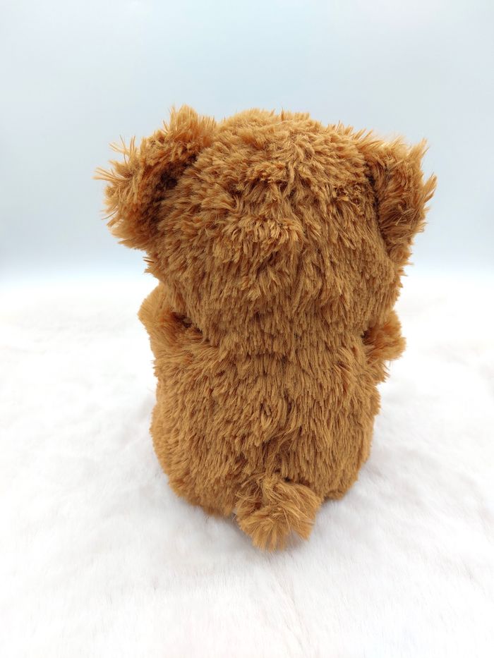 Peluche doudou ours beige caramel cœur love DELTA SPORT 2018 20 cm Lidl ? - photo numéro 2