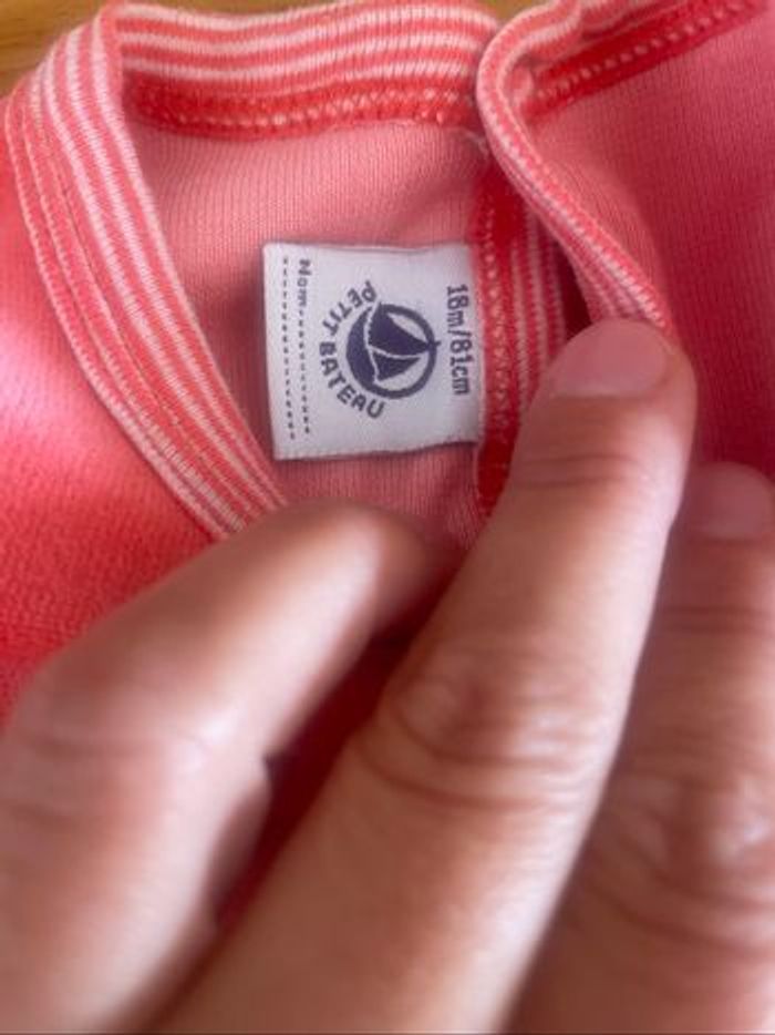 Pyjama velours fille petit bateau - photo numéro 3