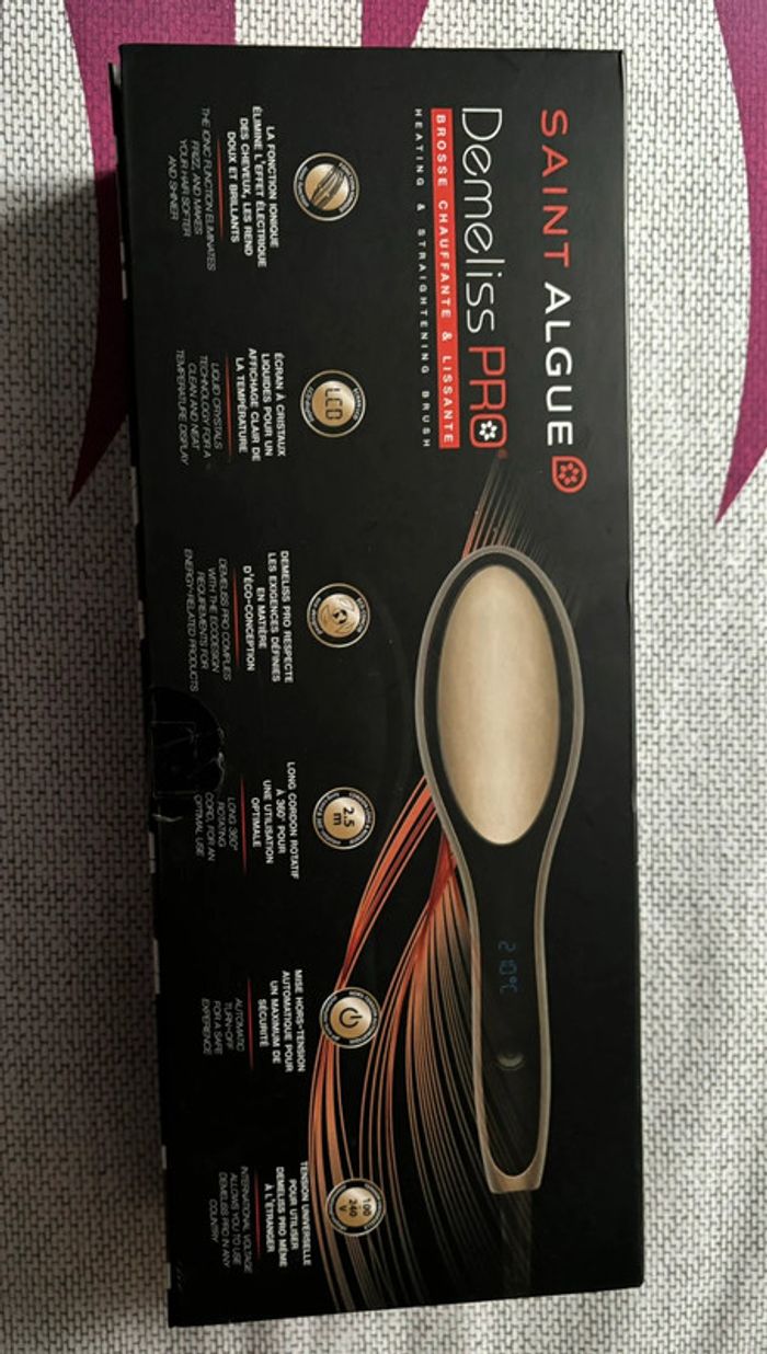 brosse coiffante Demeliss Pro Saint Algue - photo numéro 3