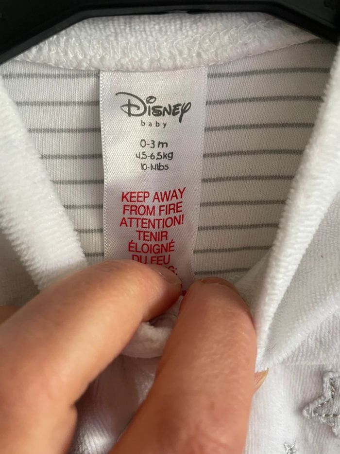 Pyjama Disney taille 0/3 mois - photo numéro 3