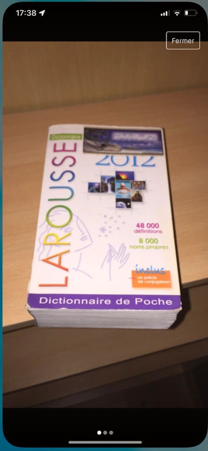 Dictionnaire Larousse 2012