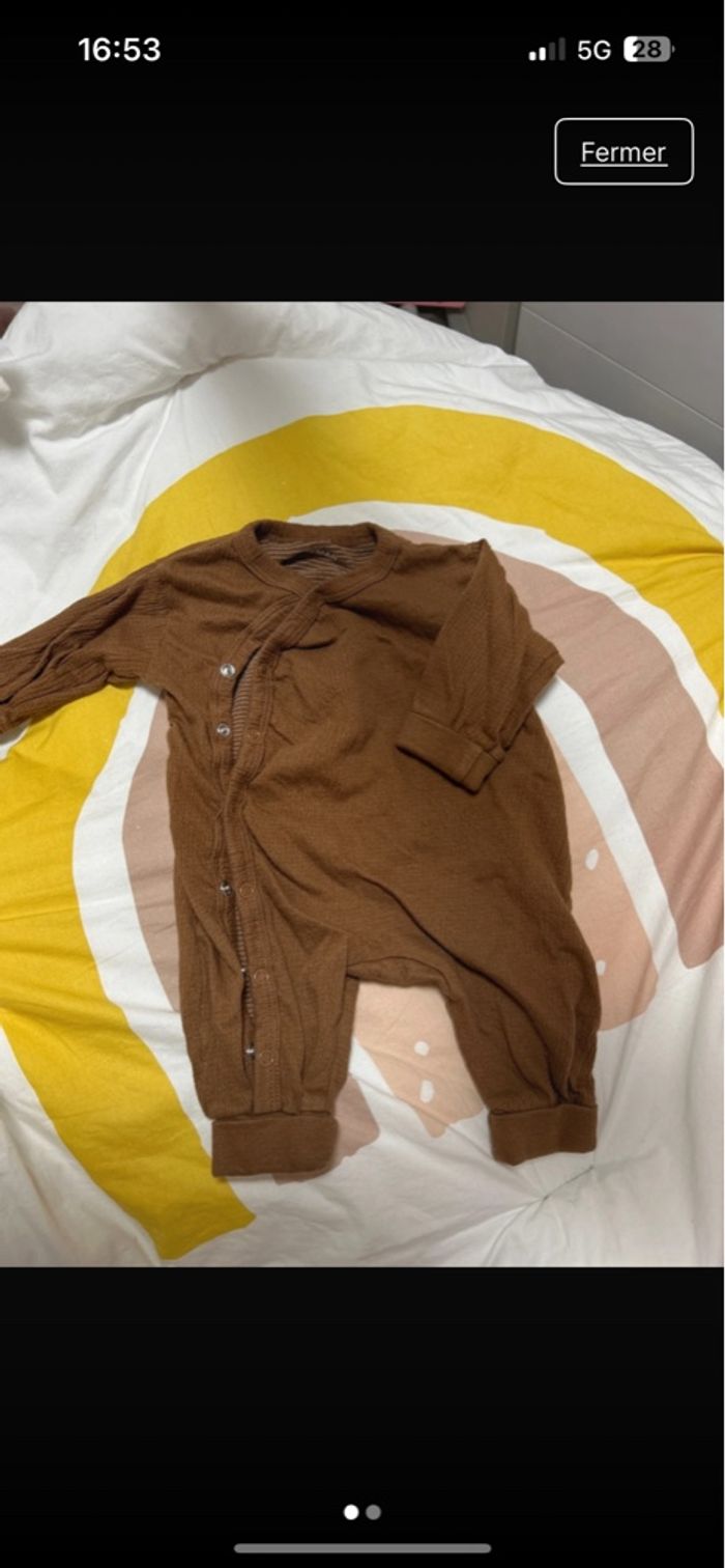 Lots de 5 combinaison barboteuse mixte - photo numéro 5