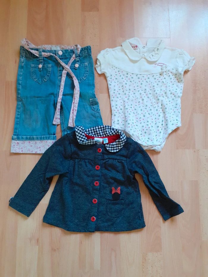 Lot printemps-été 18 mois fille - photo numéro 3