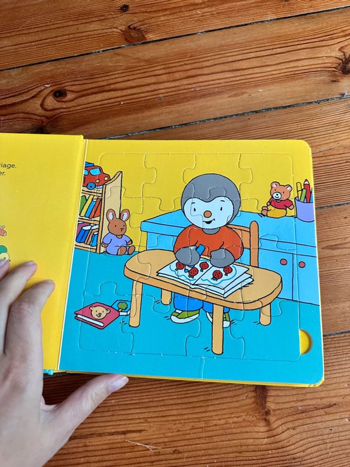 Livre tchoupi puzzle - photo numéro 2