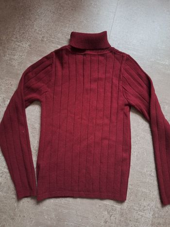 Pull col roulé 