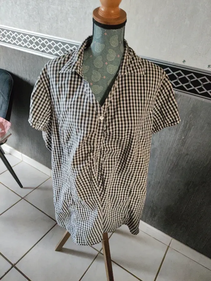 Chemise pied de poule taille 56 - photo numéro 5