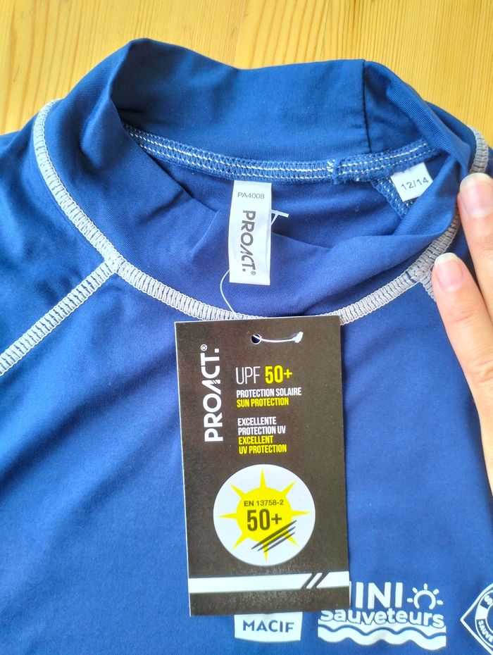 Tee-shirt anti uv 12-14 ans - photo numéro 2