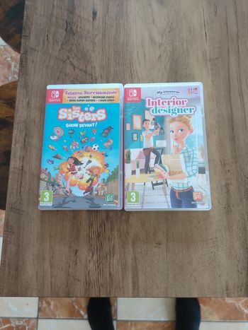 2 jeux Switch