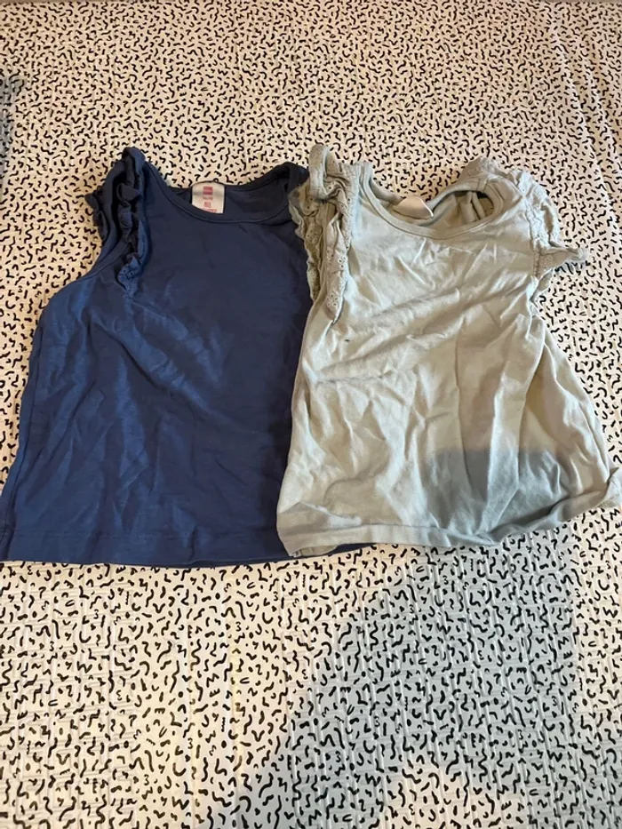 Lot 2 t-shirt Hema