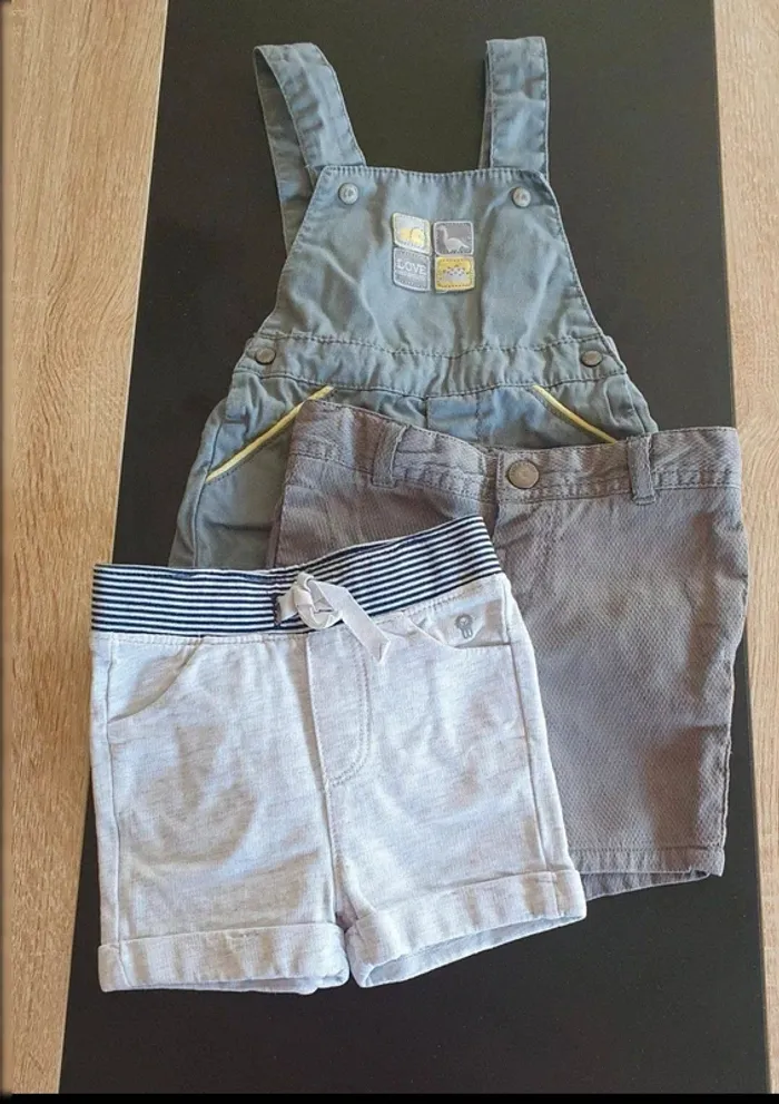Lot de 3 shorts 3 mois - photo numéro 3