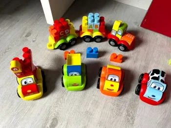 Voiture et animaux lego