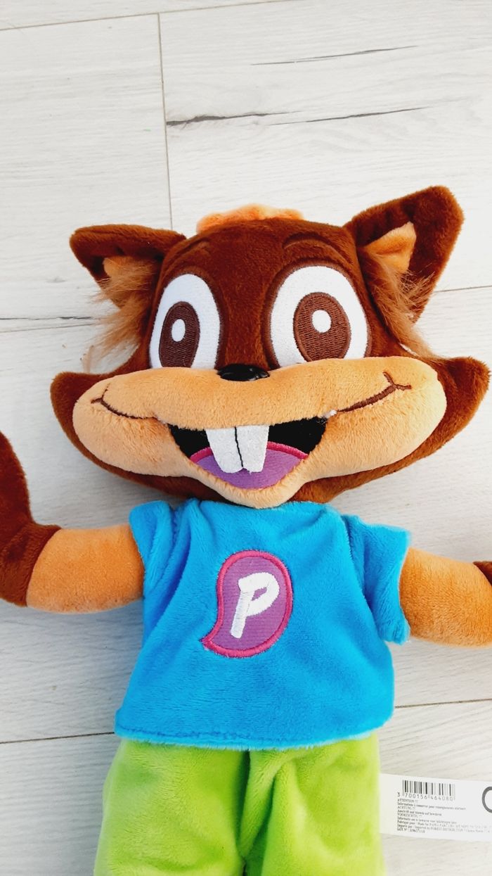 Jeu jouet peluche mascotte Papéa parc 37 cm de hauteur Neuve - photo numéro 3