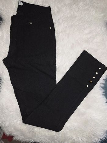 Jeggings femme noire étirable