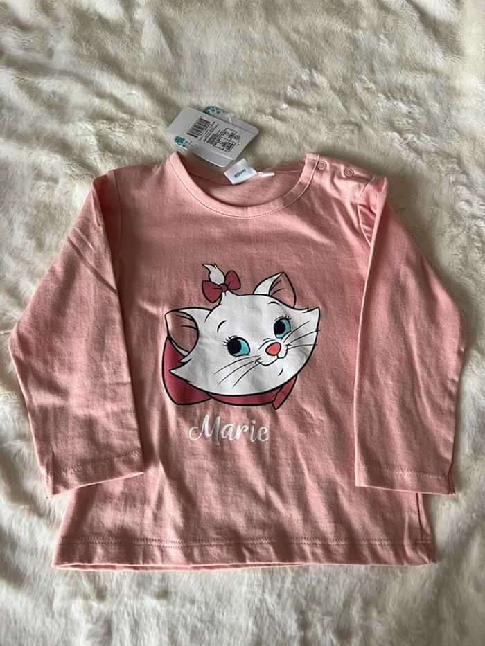 Tee shirt Marie aristochat disney
